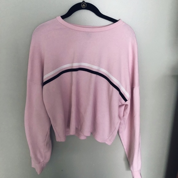 Forever 21 Tops - forever 21 pink & white striped top